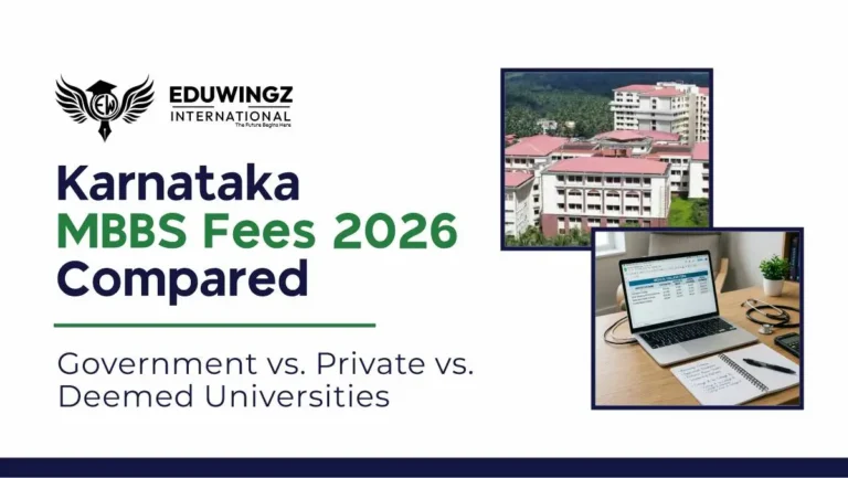 Karnataka MBBS Fees 2026 Compared